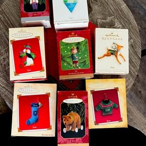 Like new hallmark ornaments all 12 for 20